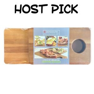 🎉DENMARK acacia serving boards duo